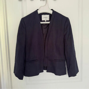 L.K. Bennett Women's Blue and Navy Jacket size 10